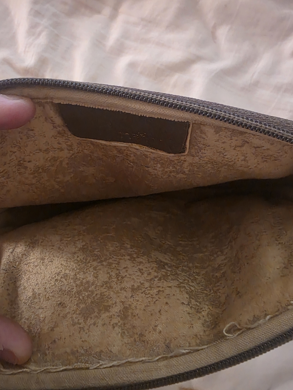 Vintage Gucci Beige and Brown Monogram Crossbody - Picture 2 of 7